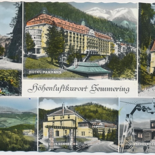 AK, Höhenluftkurort Semmering, Niederösterreich, Hotel Panhans, Kapelle (S654)