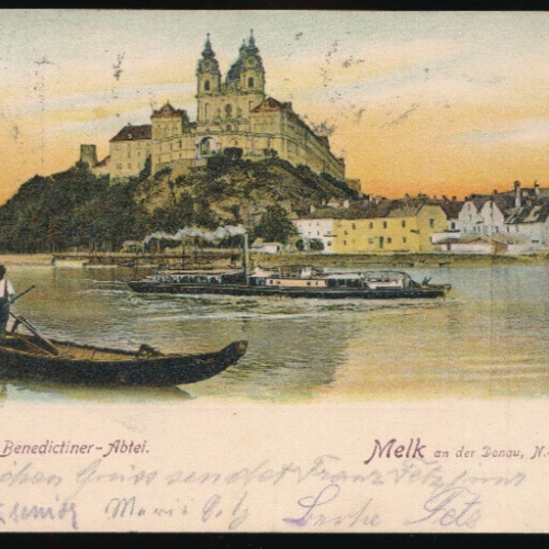 AK aus Melk an der Donau Niederösterreich (4920)