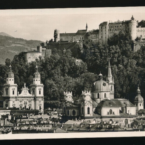 AK aus Salzburg die Alte Bischofstadt (4904)