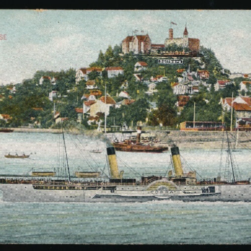 AK aus Blankensee mit Dampfer Brandenburg (4524)