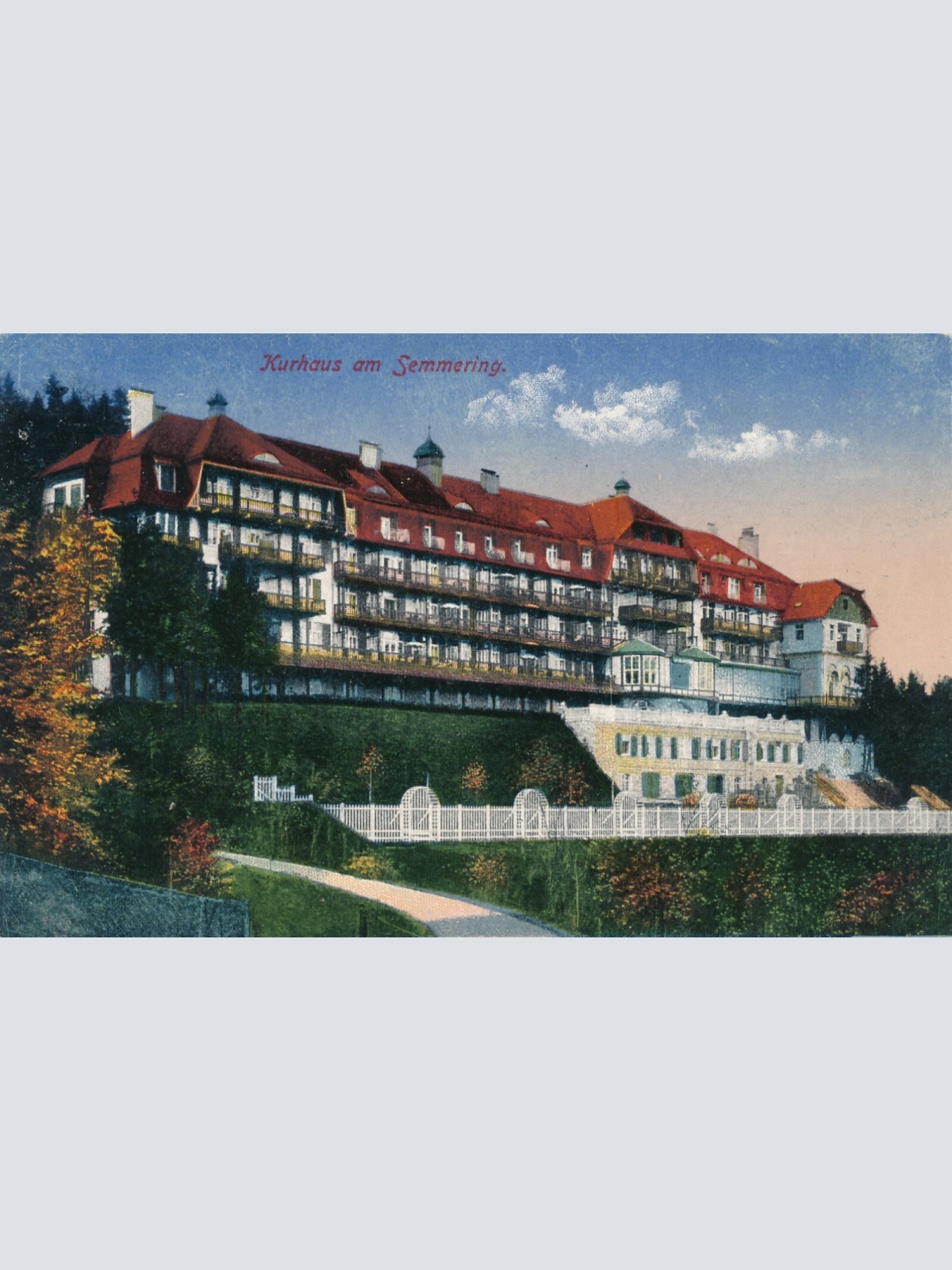 AK, Kurhaus am Semmering, Niederösterreich (S809)