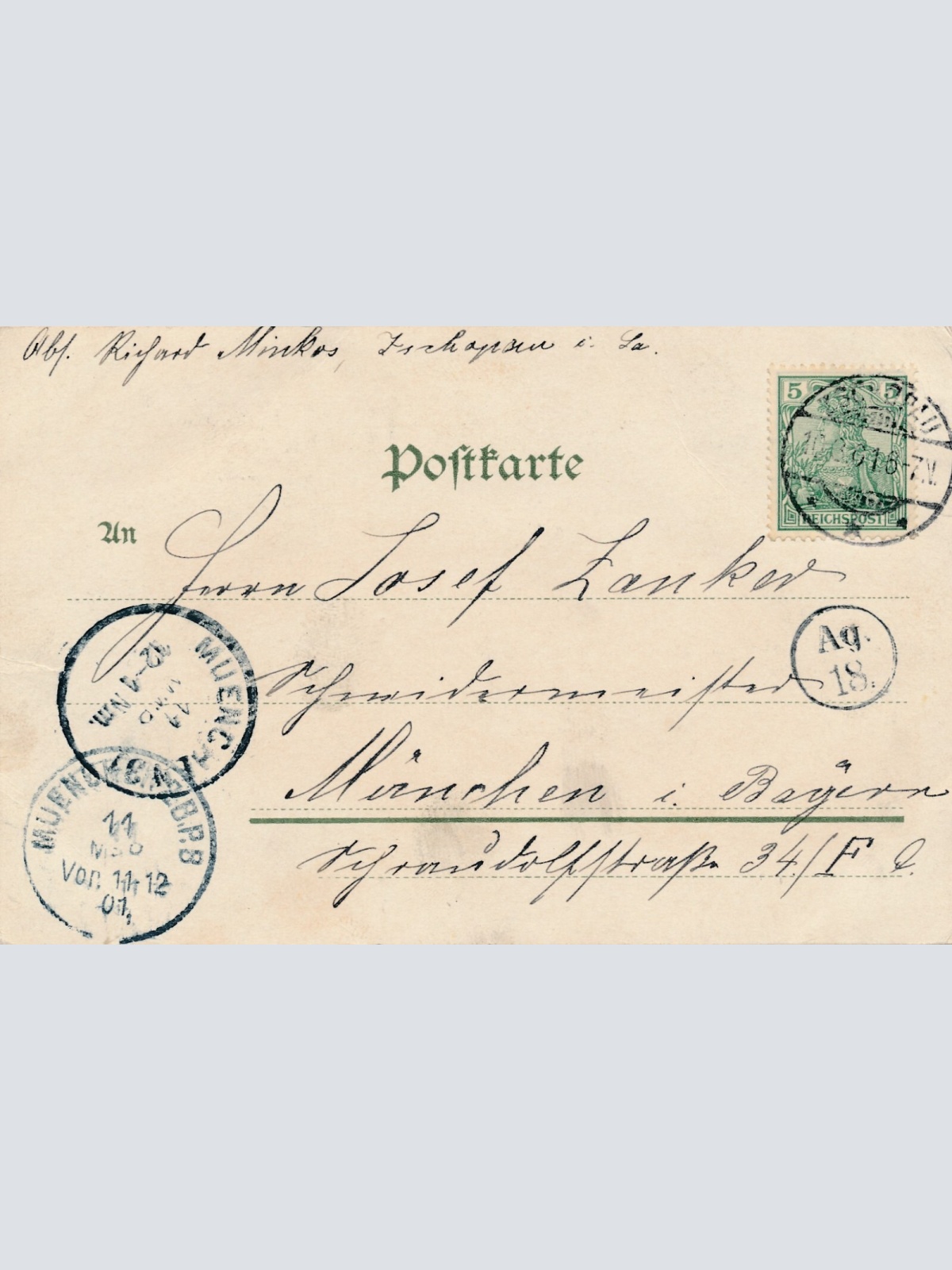 AK, Gruß aus Zschopau in Sachsen, Deutschland (S496)