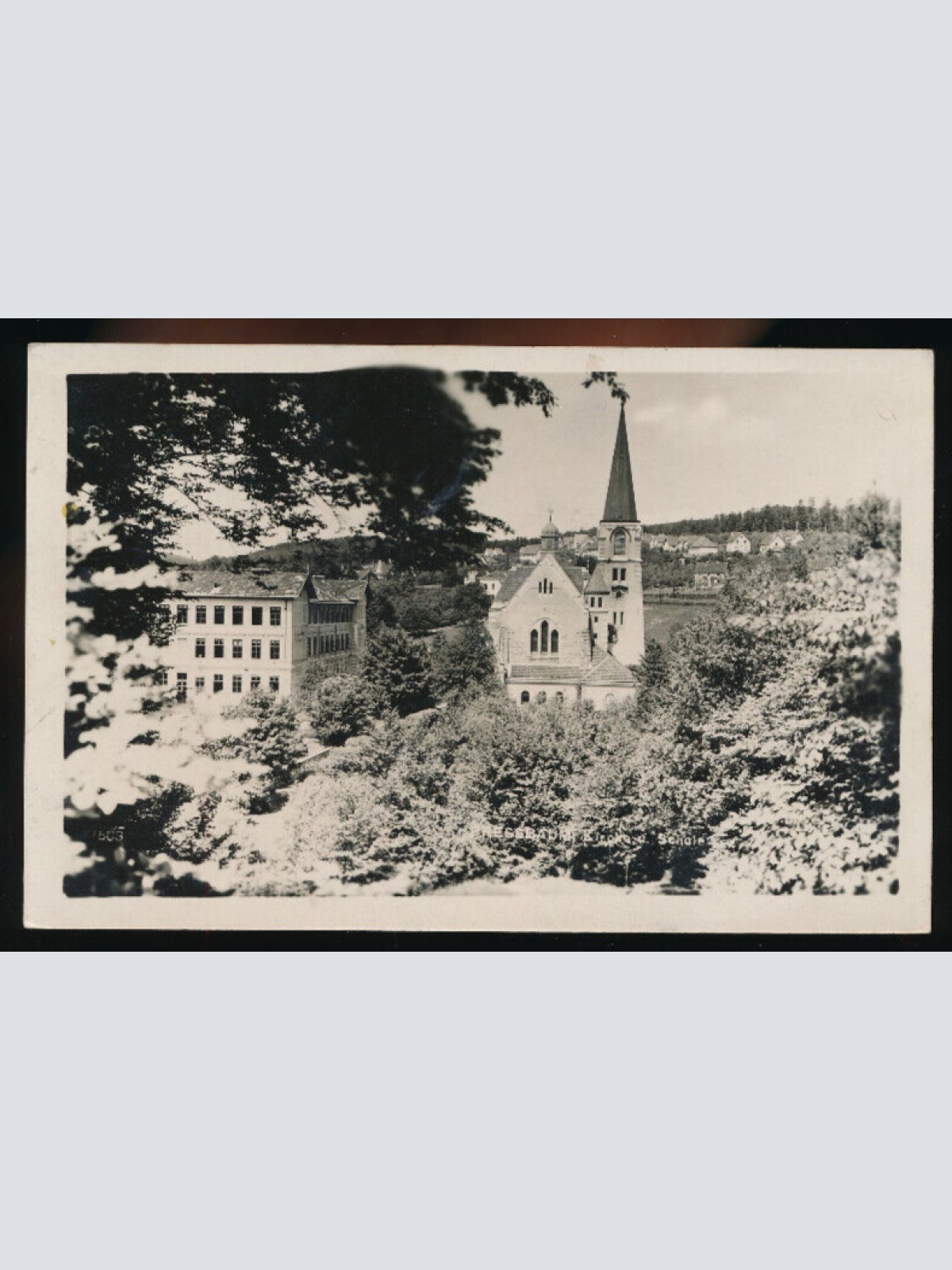 AK aus Pressbaum mit Kirche Niederösterreich (4767)