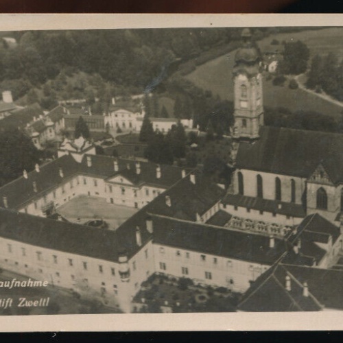 AK aus Zwettl Fliegeraufnahme Niederösterreich (4761)
