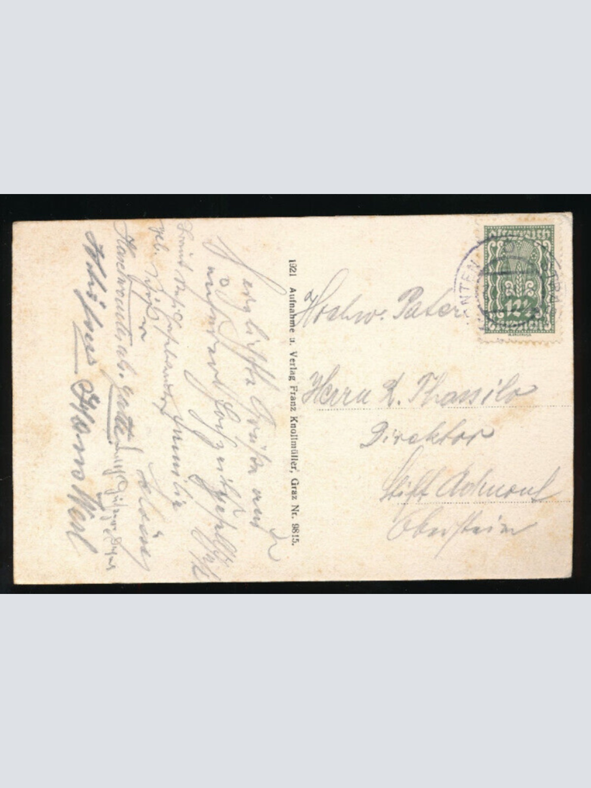 AK aus Strassburg Kärnten (5016)