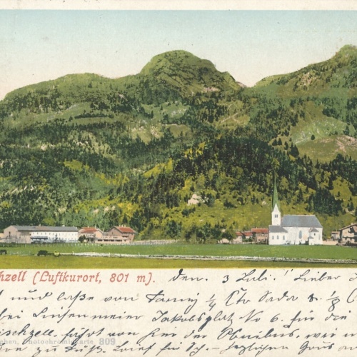 AK, Bayrischzell, Luftkurort, Bayern, Deutschland (S502)