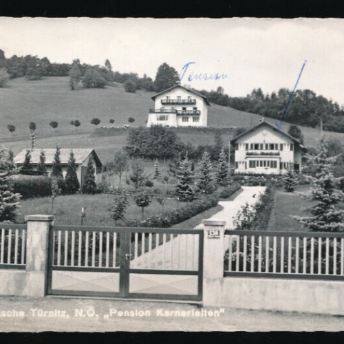 AK aus Türnitz mit Pension Karnerleiten Niederösterreich (5020)