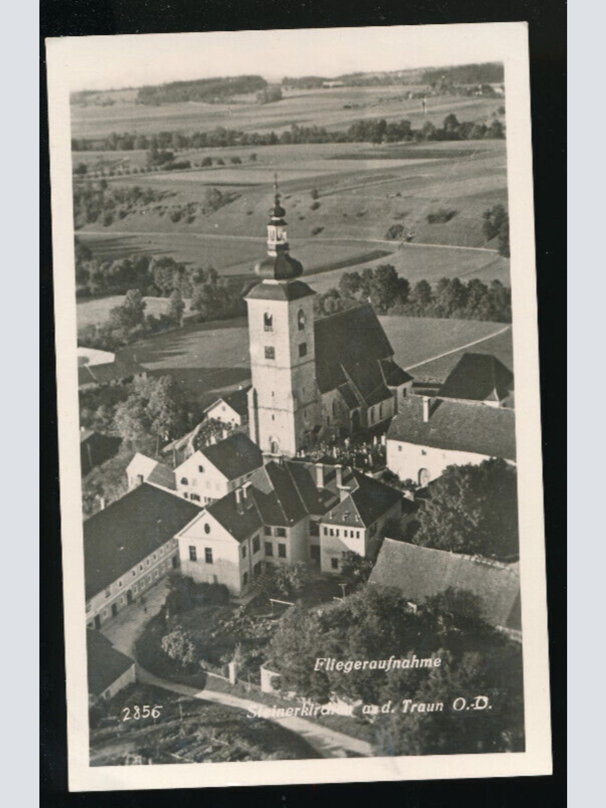 AK aus Steinerkirchen mit Fliegeraufnahme Oberösterreich (5006)