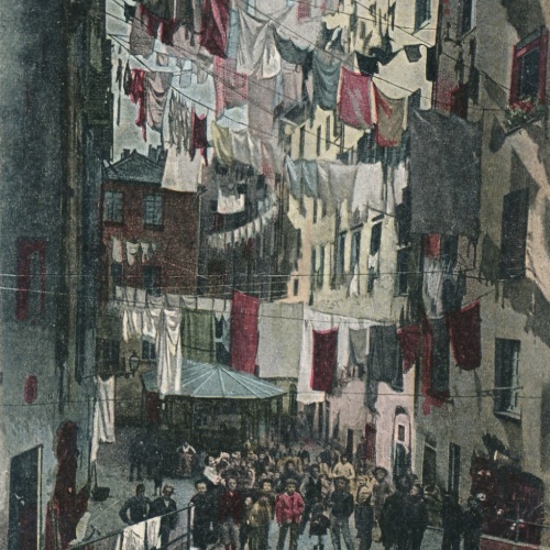 AK, Genova - Truogoli di S. Brigida, Italien (S768)