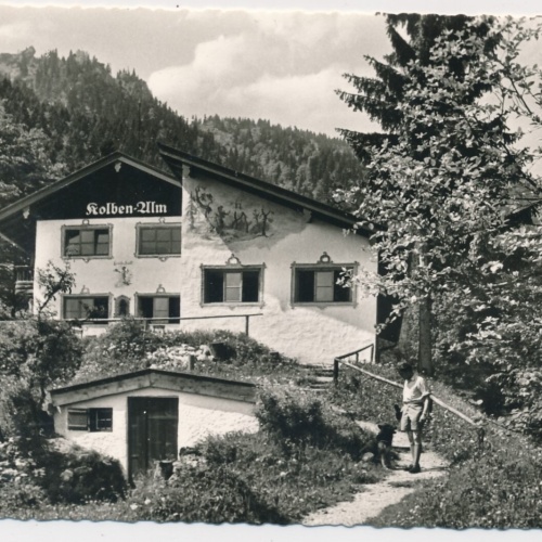 AK, Oberammergau, Kolbenalm, Bayern (S867)