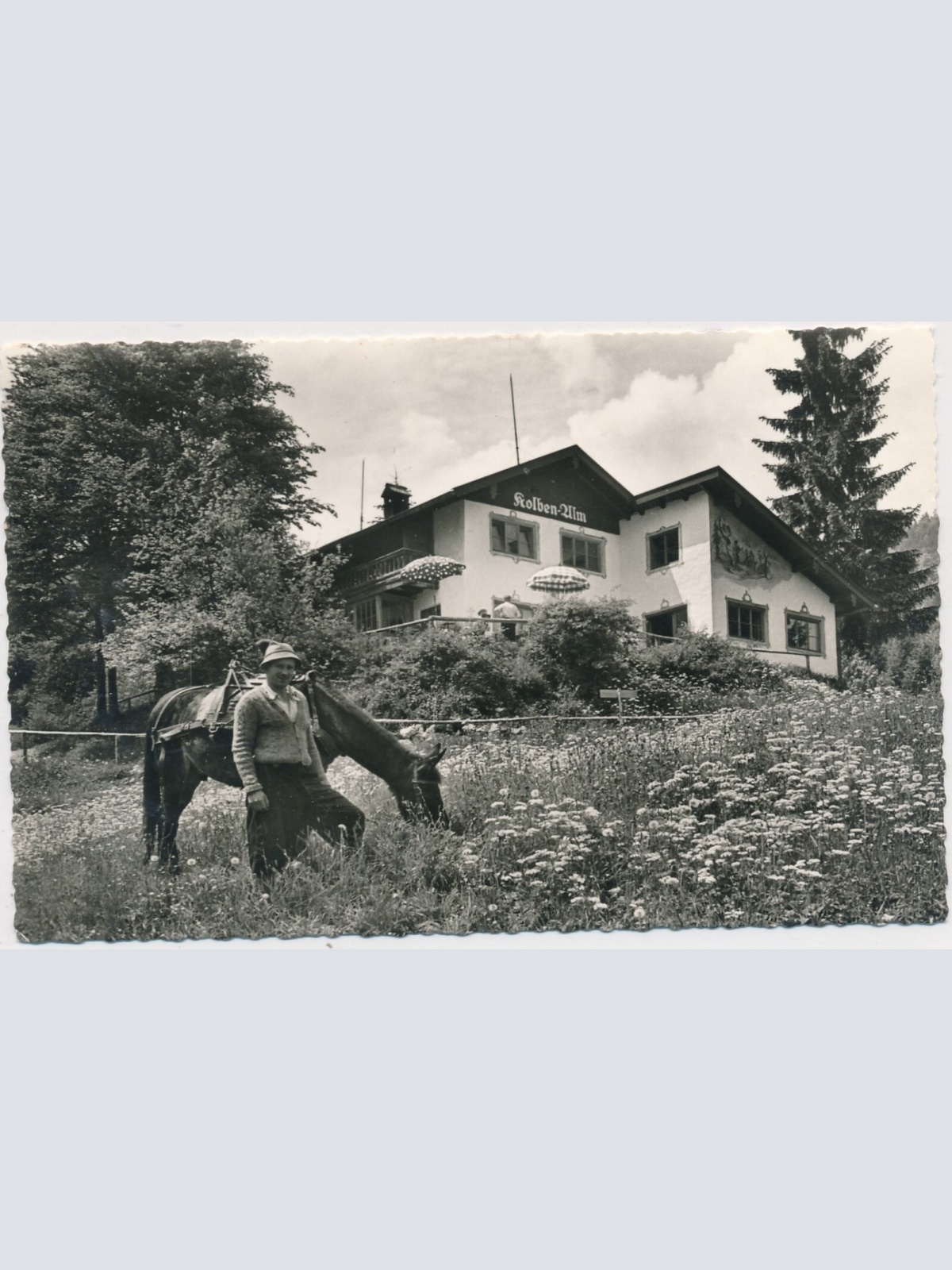 AK, Oberammergau, Kolbenalm, Bayern (S868)