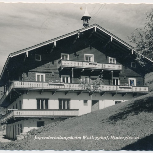 AK, Jugenderholungsheim Wallegghof, Hinterglemm, Salzburg (S871)