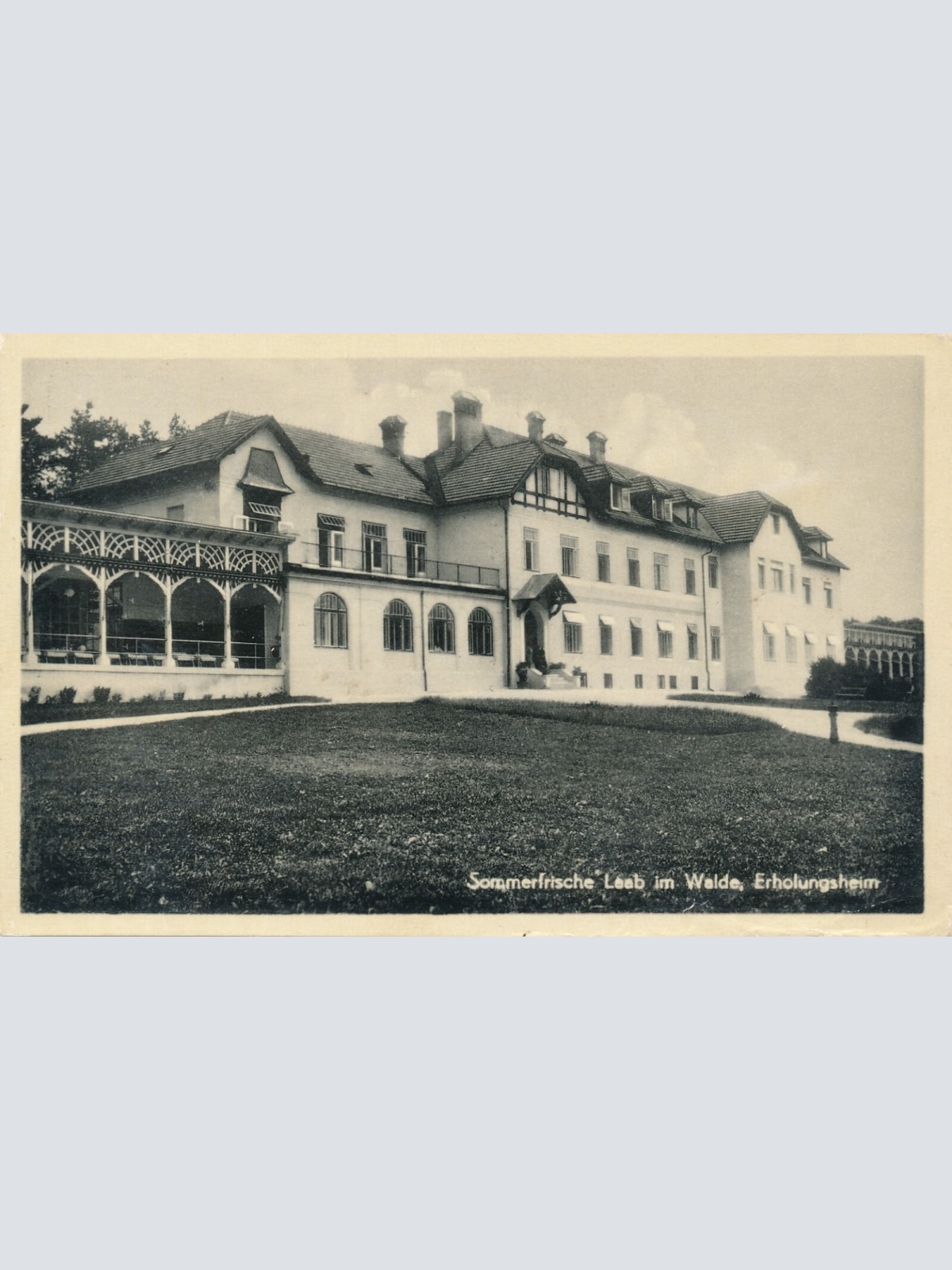 AK, Sommerfrische Laab im Walde, Erholungsheim, Niederösterreich (S875)