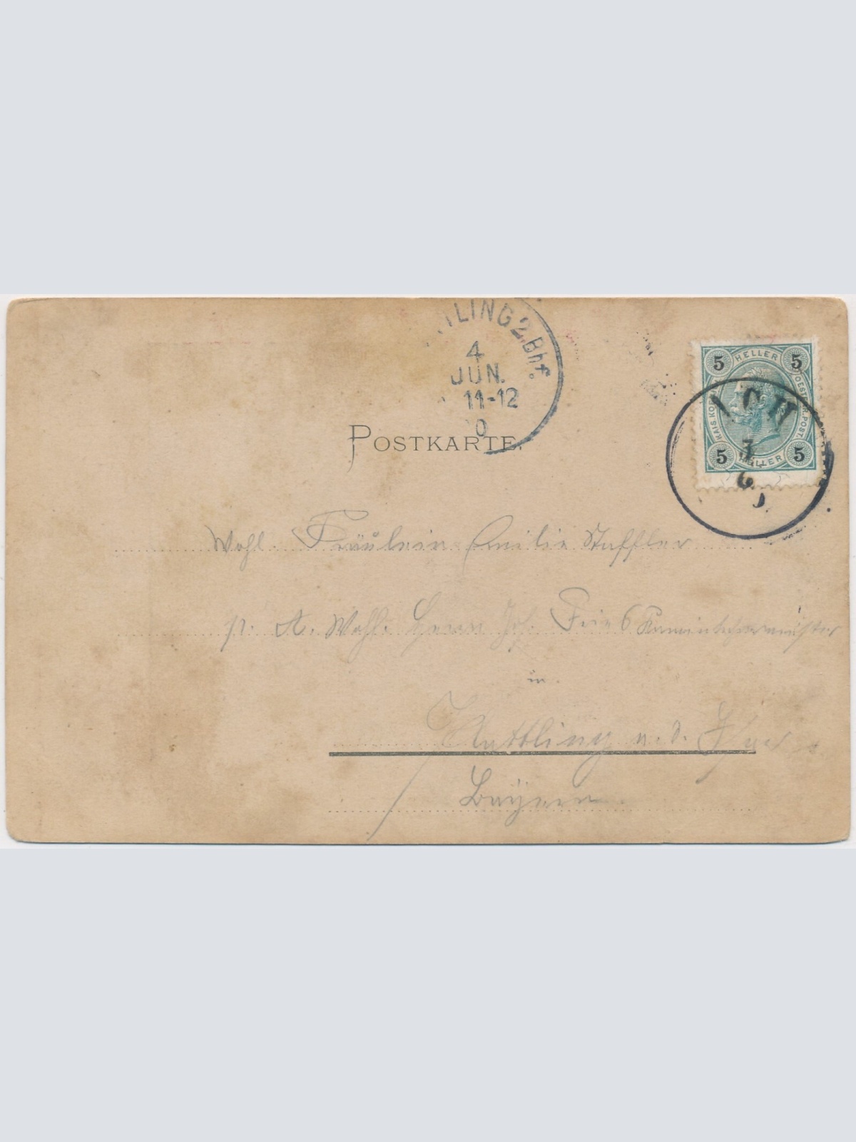 AK, Wasserfall in Badgastein im Salzburgischen (Hinterholzer) (S856)