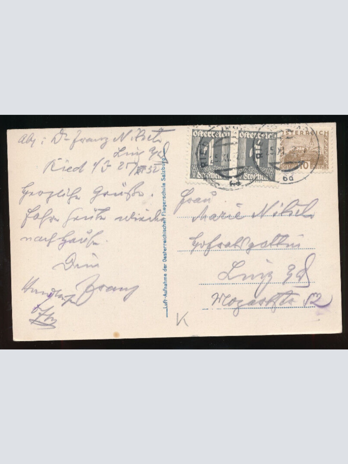 AK gruss aus Ried im Innkreis Oberösterreich (5095)