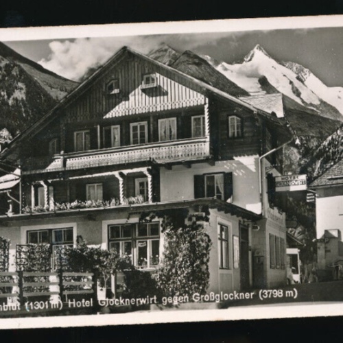 AK aus Heiligenblut mit Hotel Glocknerwirt Kärnten (5103)