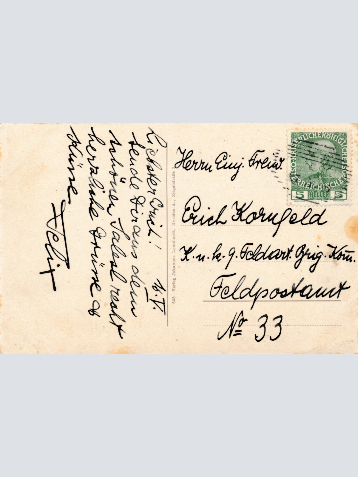 AK, Salesel a. E. Böhm. Mittelgebirge, Tschechien (S896)