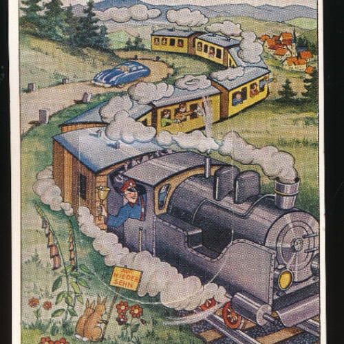 Leporello - Karte viele grüsse von der Mosel mit Koblenz Rheinland - Pfalz(5104)