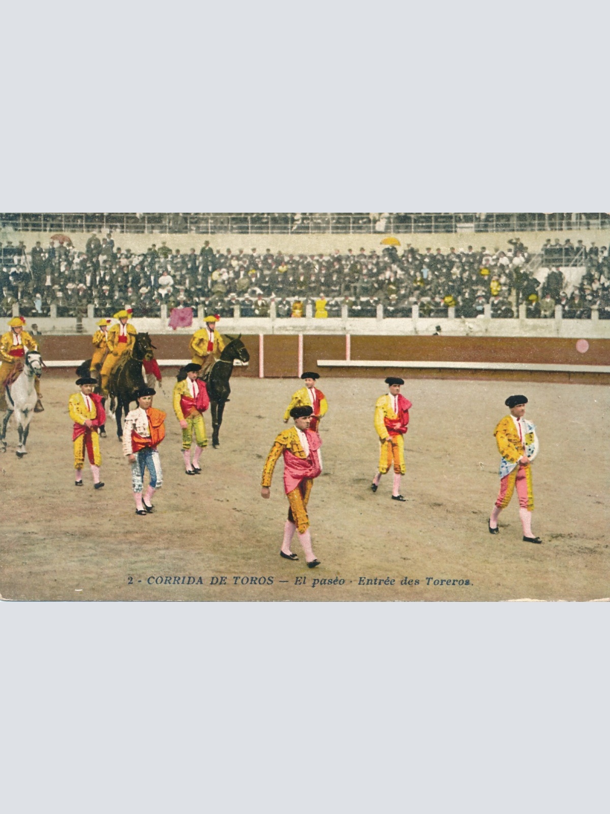 AK, Corrida de Toros, El paseo, Entree des Toreros, Stierkampf (S830)
