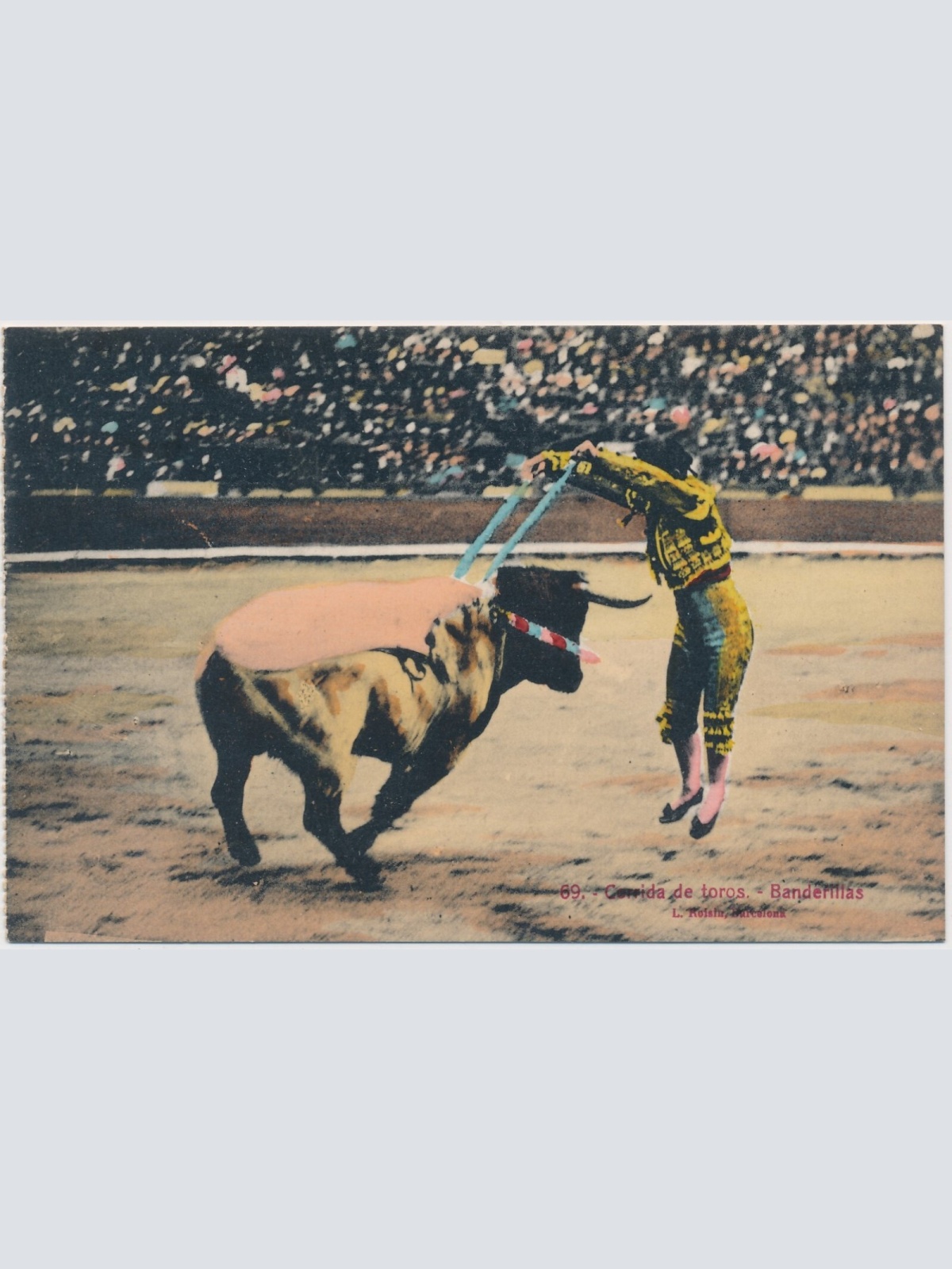 AK, Corrida de Toros, Stierkampf, Banderillas (S846)