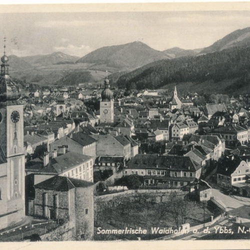 AK, Sommerfrische Waidhofen an der Ybbs, Niederösterreich (S848)