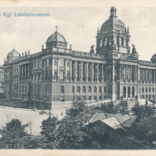 AK, Prag. - Kgl. Landesmuseum, Tschechien (S740)