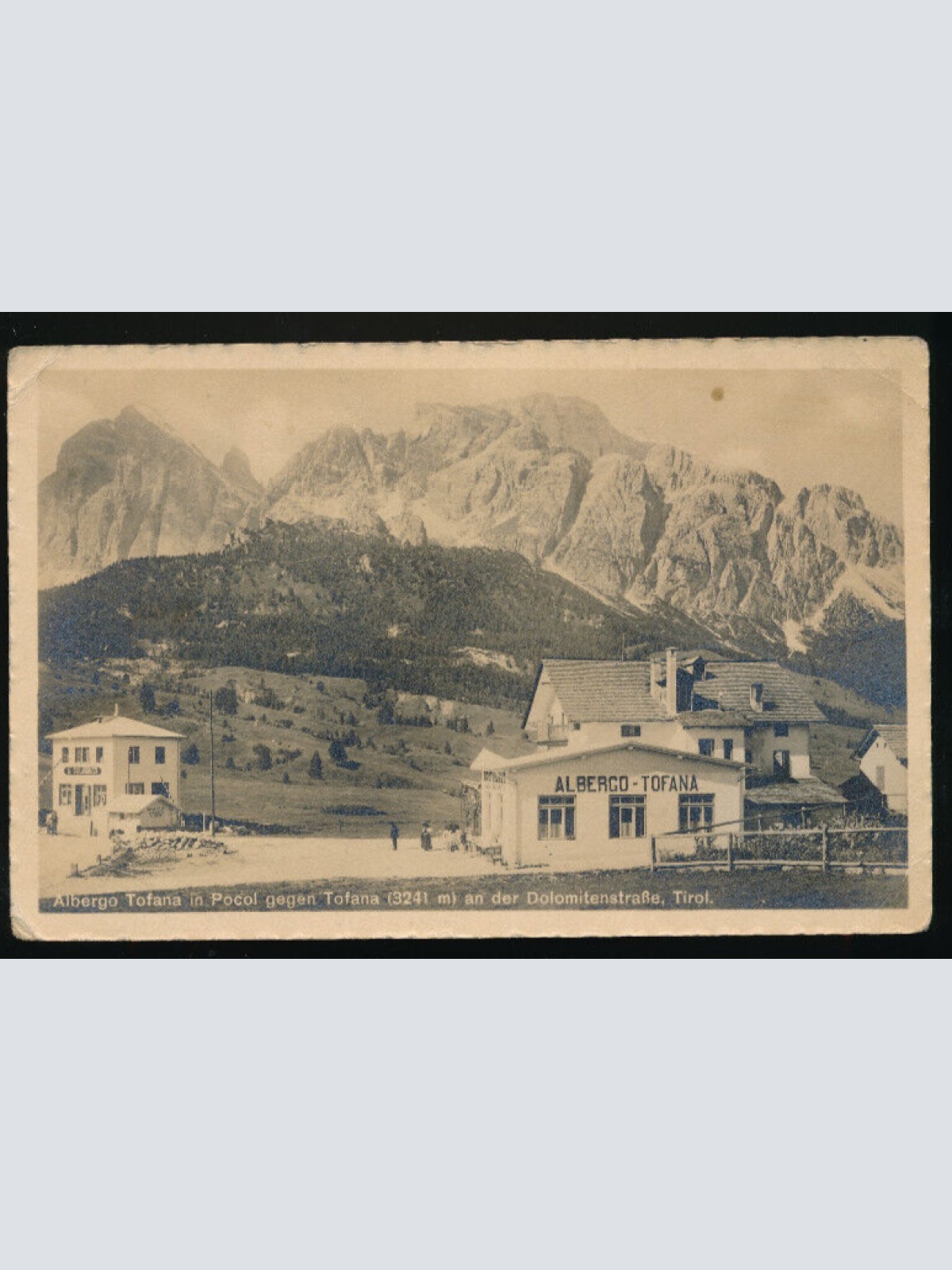 AK aus Albergo Tofana Italien (4772)