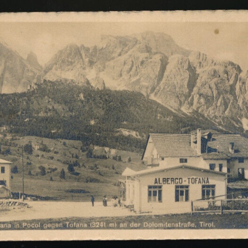 AK aus Albergo Tofana Italien (4772)