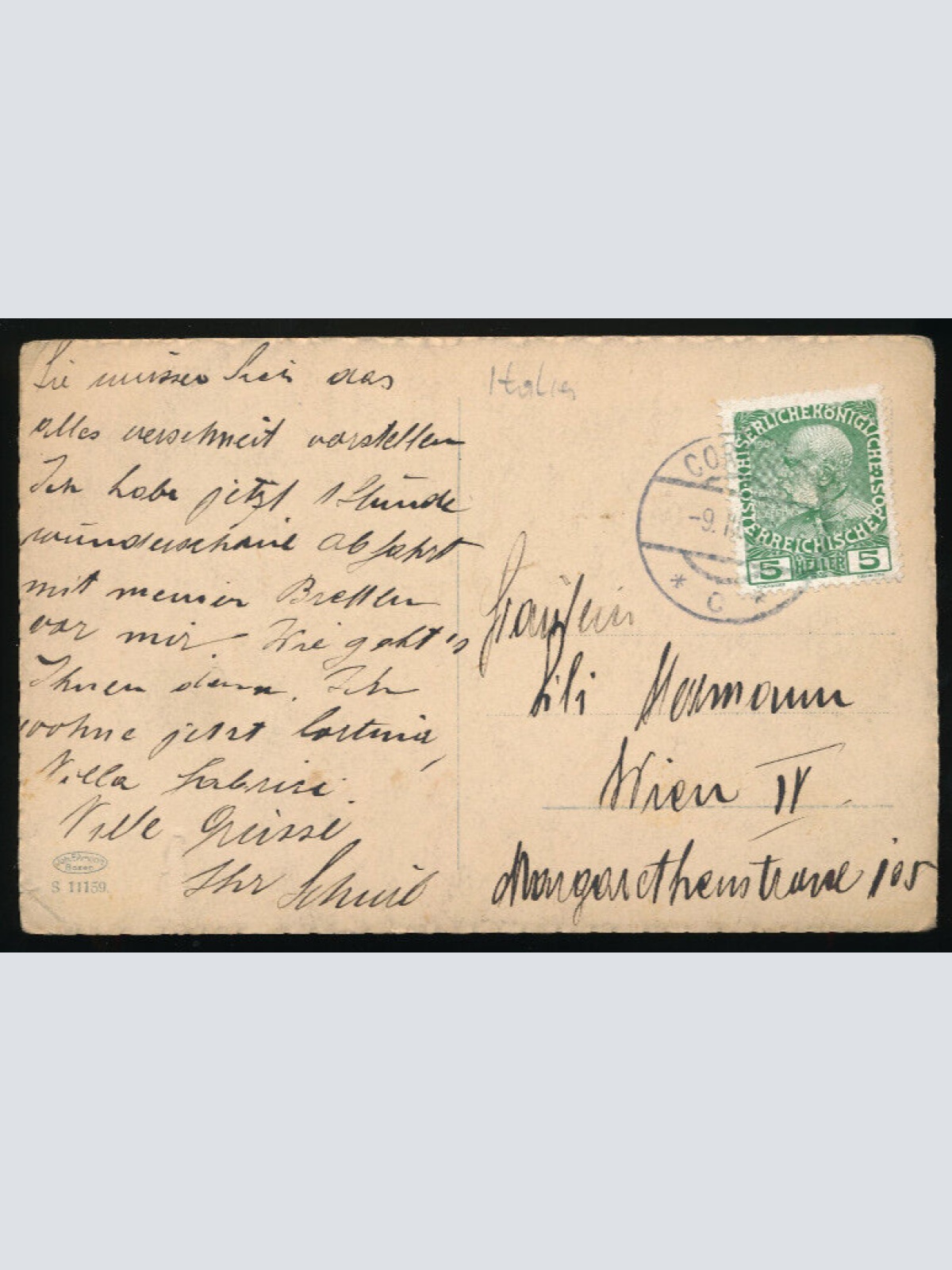 AK aus Albergo Tofana Italien (4772)