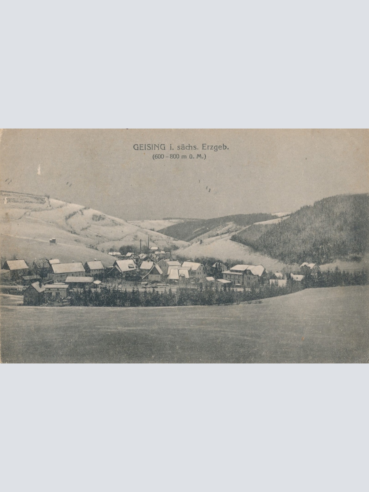 AK, Geising im sächs. Erzgeb., Sachsen (S1008)