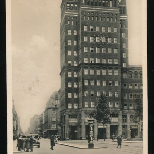 AK aus Düsseldorf mit Willhelm Marx Haus Nordrhein - Westfalen (5214)