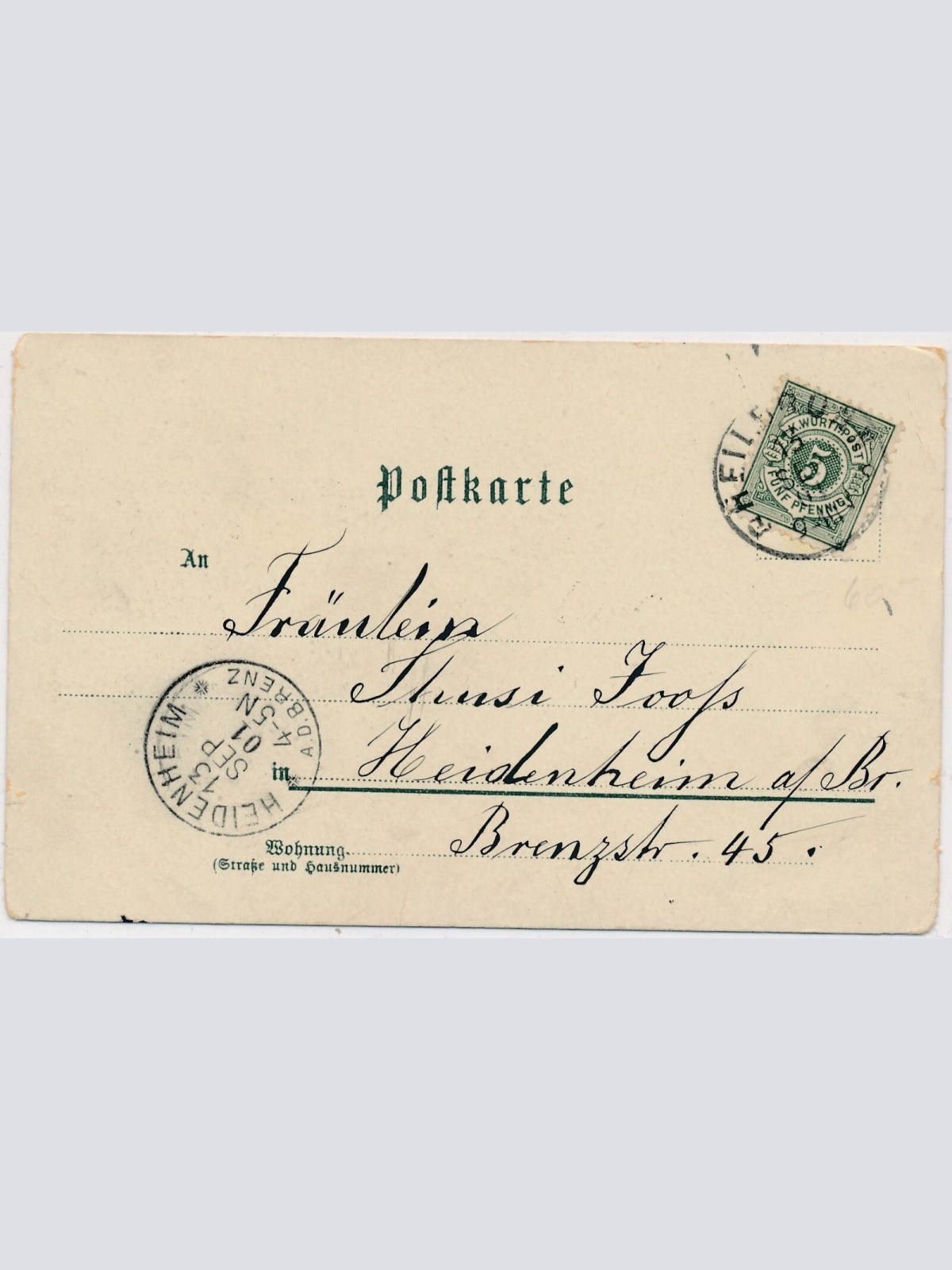 AK, Heilbronn, Bollwerksturm, Baden-Württemberg (S1019)