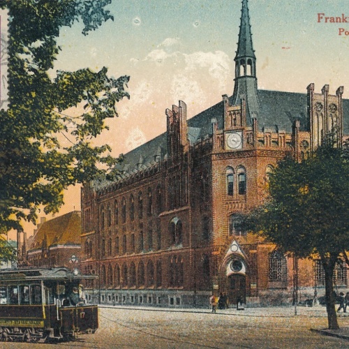 AK, Frankfurt Oder, Postamt, Brandenburg (S1022)