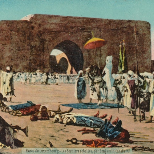 AK, Musee du Luxembourg - Les derniers rebelles, par Benjamin Constant (S671)