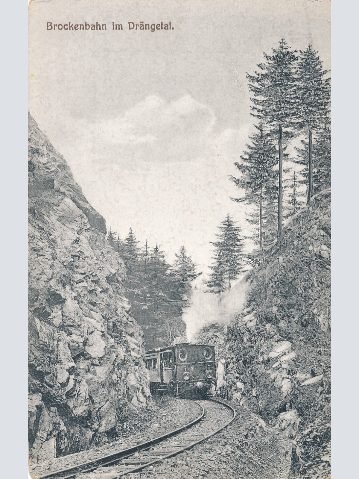 AK, Brockenbahn im Drängetal, Sachsen-Anhalt (S992)