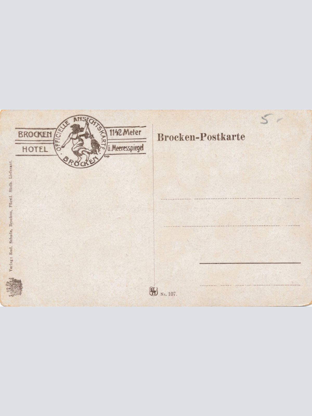 AK, Brockenbahn im Drängetal, Sachsen-Anhalt (S992)