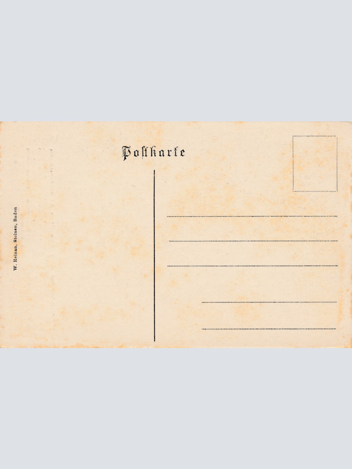 AK, Gruss aus Steinen und Umgebung, Tannwald an der Kandernerstrße (S982)