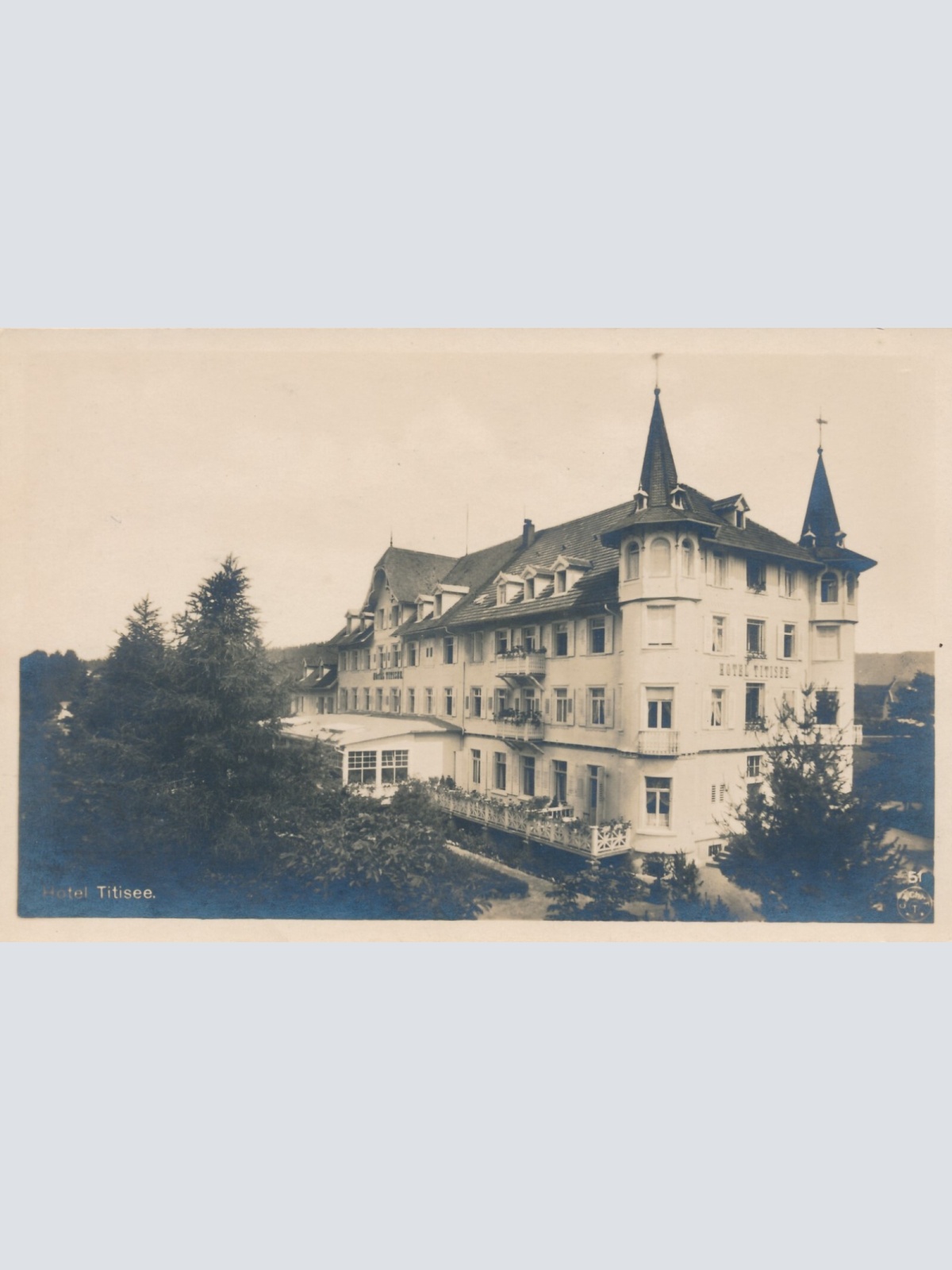 AK, Hotel Titisee in Titisee, Baden-Württemberg (S989)