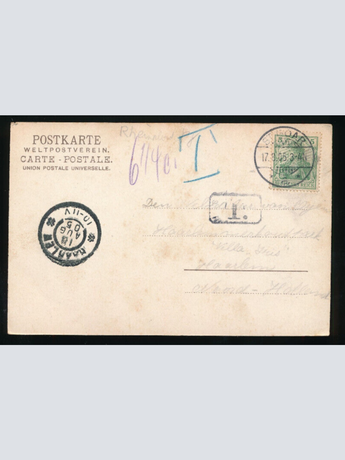 AK aus St. Goar und Rheinfels Rheinland - Pfalz (5202)