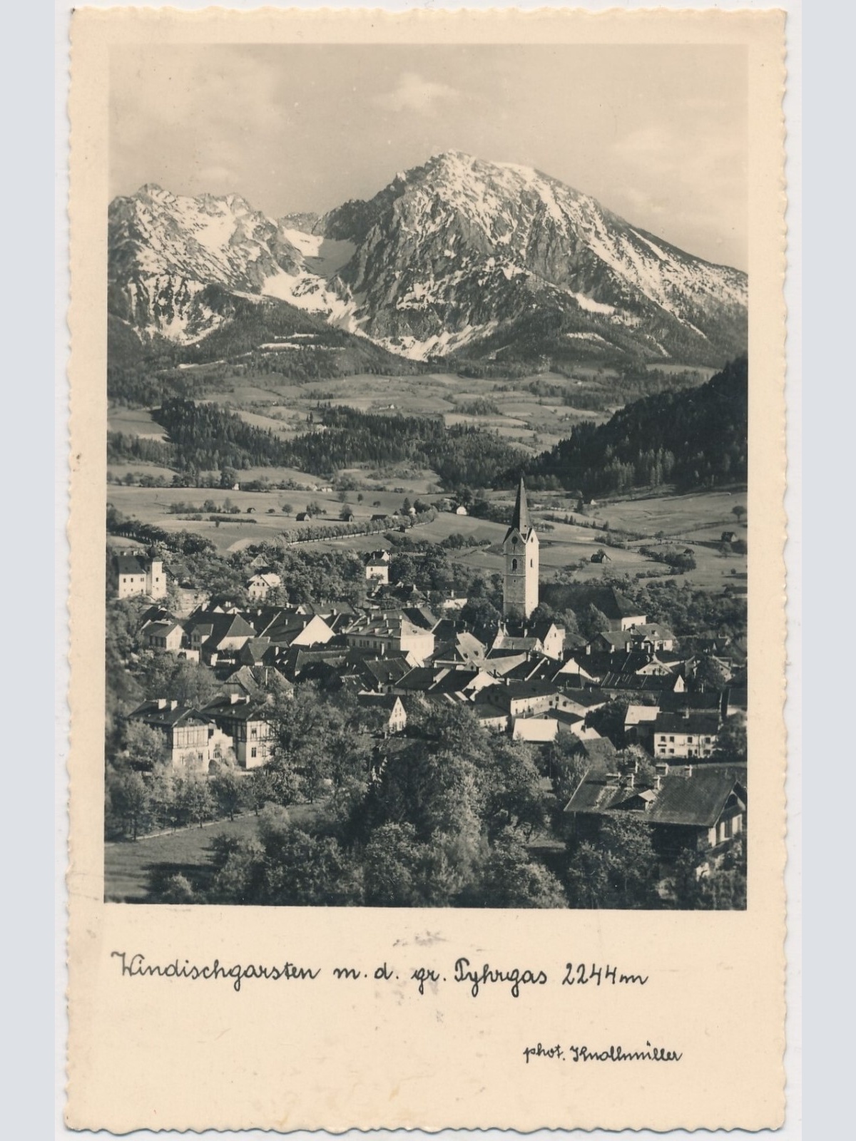 AK, Windischgarsten, m. d. gr. Pyhrgas, Oberösterreich (S1073)