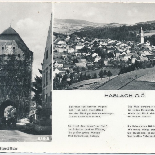 AK, Haslach, Stadttor, Oberösterreich (S1065)