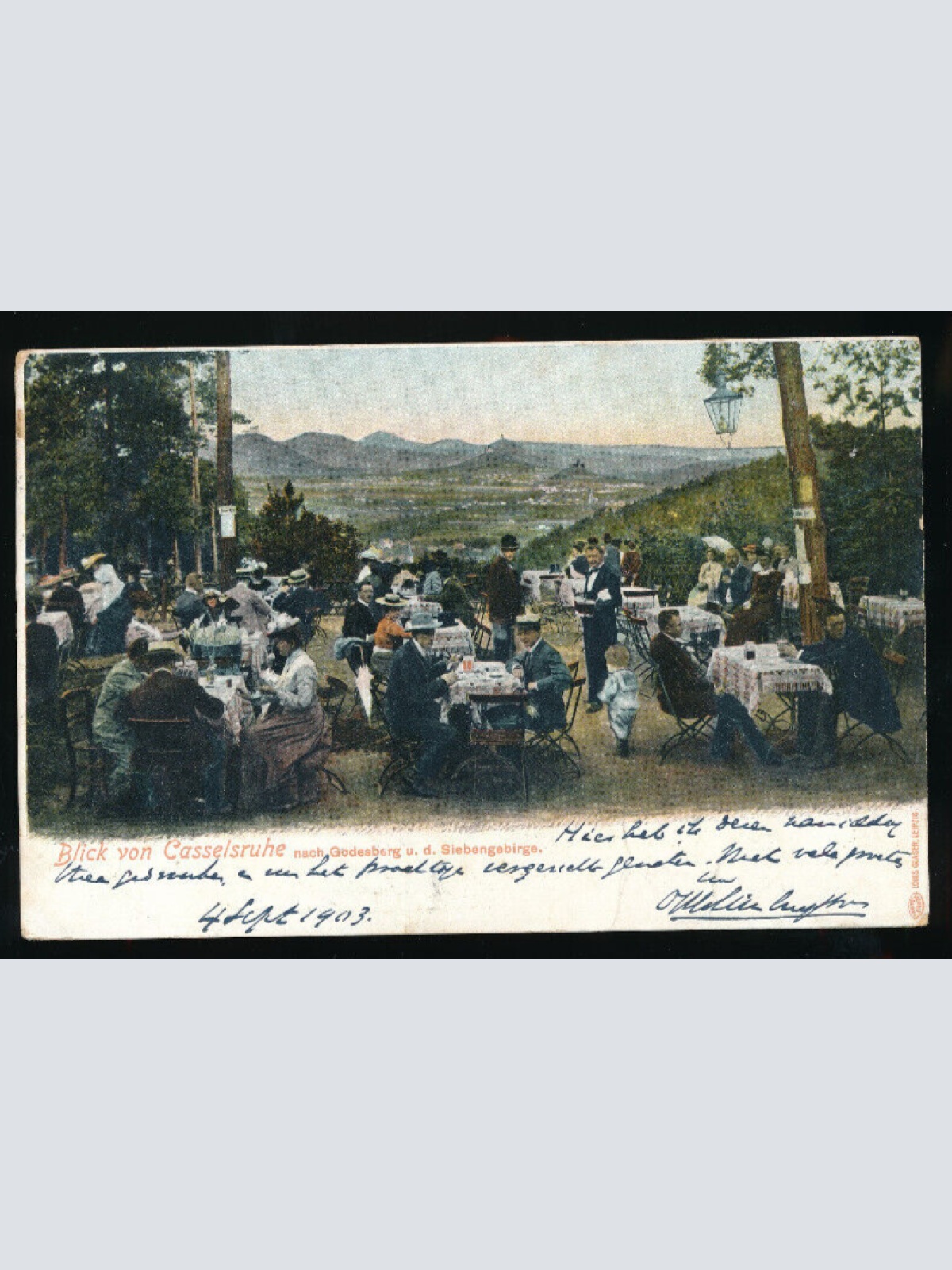 AK blick von Casselruhe Nordrhein - Westalen (4629)