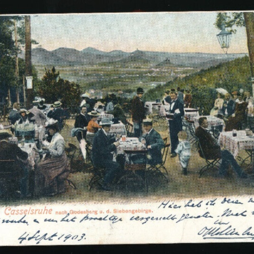 AK blick von Casselruhe Nordrhein - Westalen (4629)