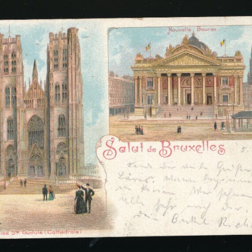 AK aus Buxelles - Brüssel Belgien (5115)