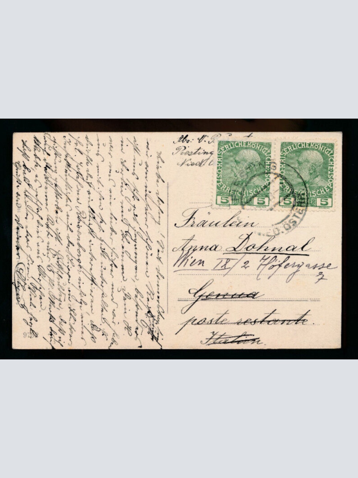 AK aus Piesting Niederösterreich (5154)