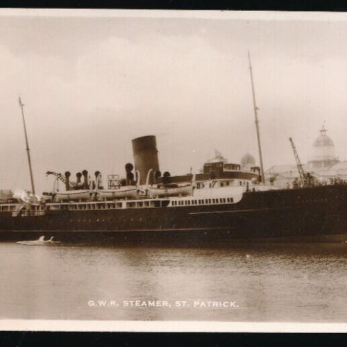 AK vom Dampfer G.W.R. Steamer St. Patrick (5470)