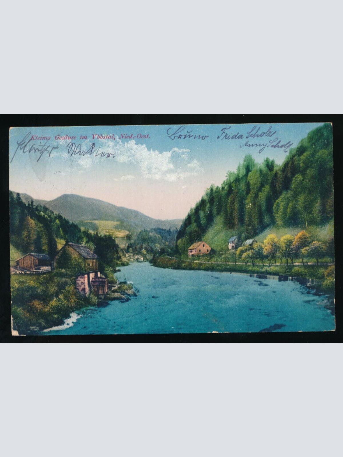 AK vom kleinen Gesäuse im Ybbstal Niederösterreich (5133)