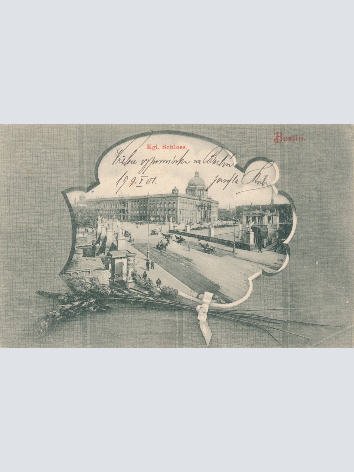 AK, Kgl. Schloss, Berlin, Deutschland (S1110)