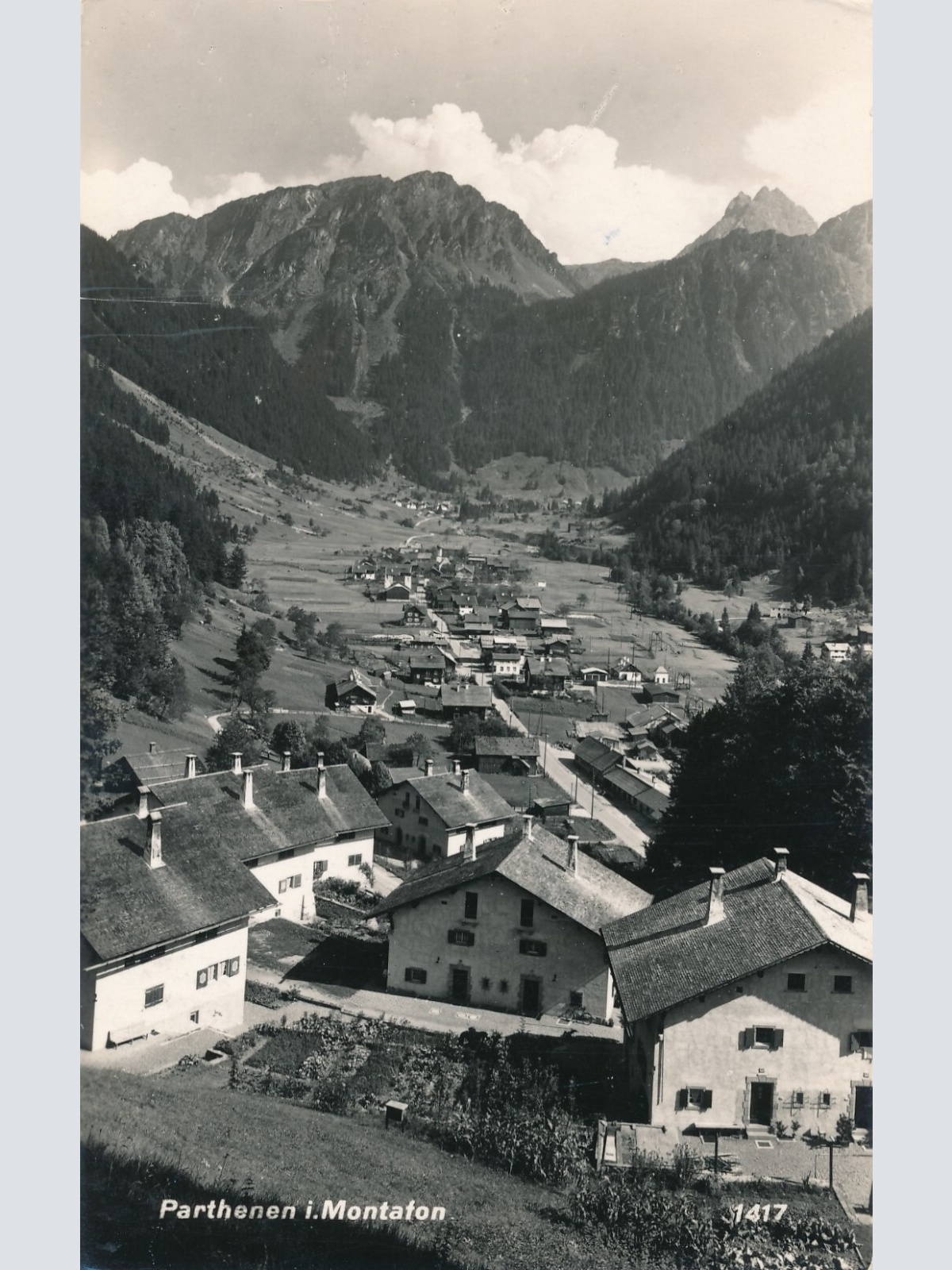 AK, Parthenen im Montafon, Vorarlberg (S924)