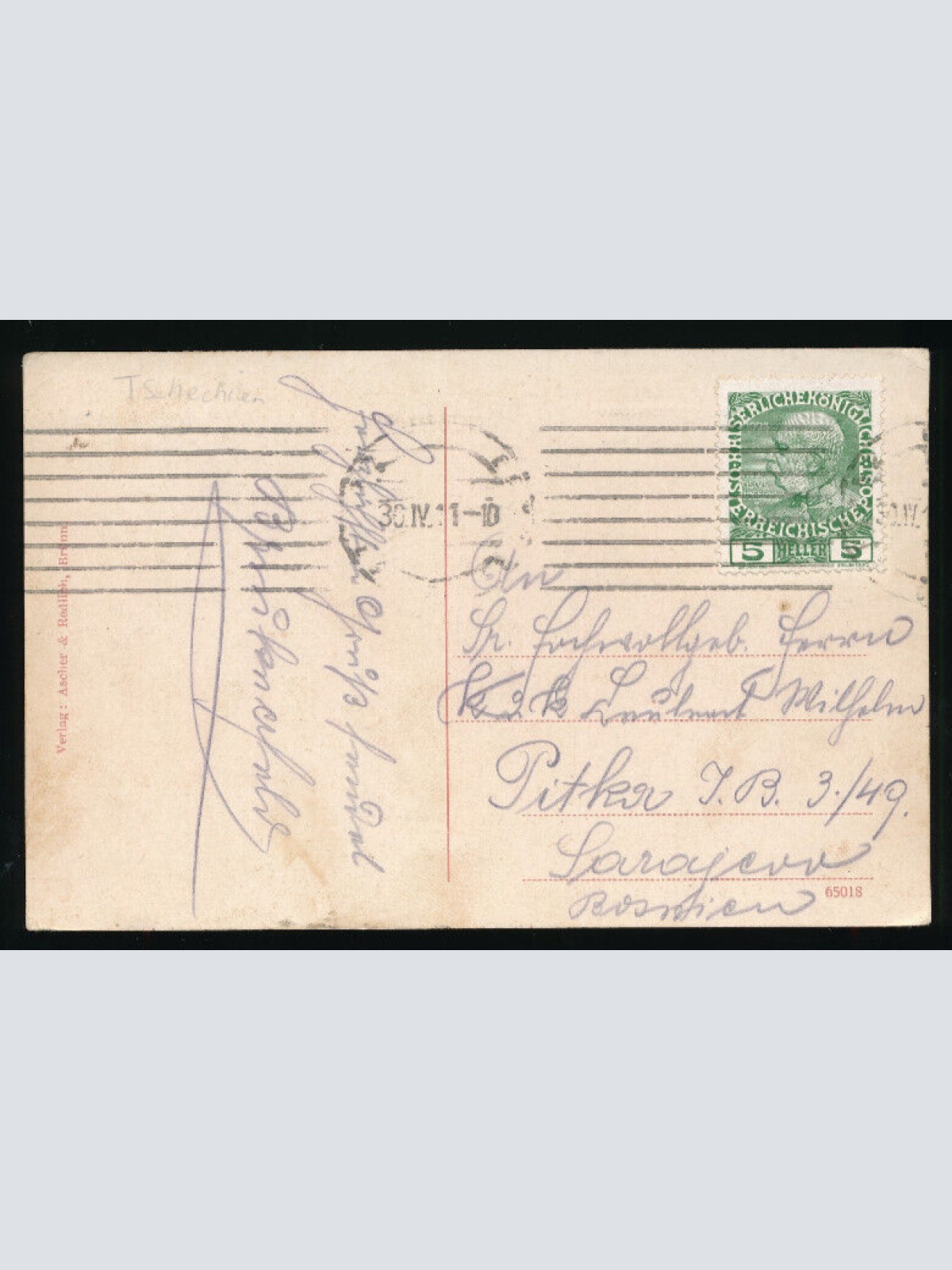 AK aus Brünn mit Deutschem Stadttheater Tschechoslowakei (5430)